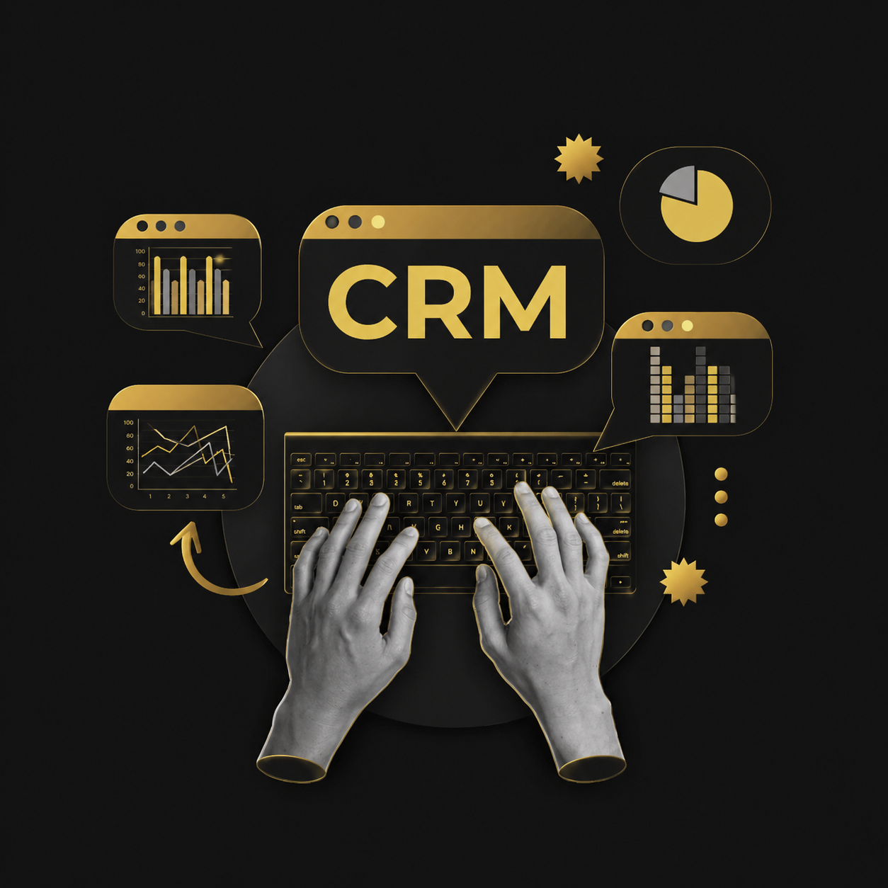 CRM Software Dashboard